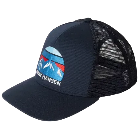 Casquette HH marine avec montagne