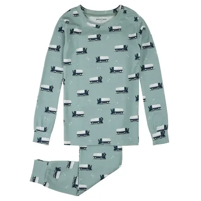 Pyjama zamboni bleu
