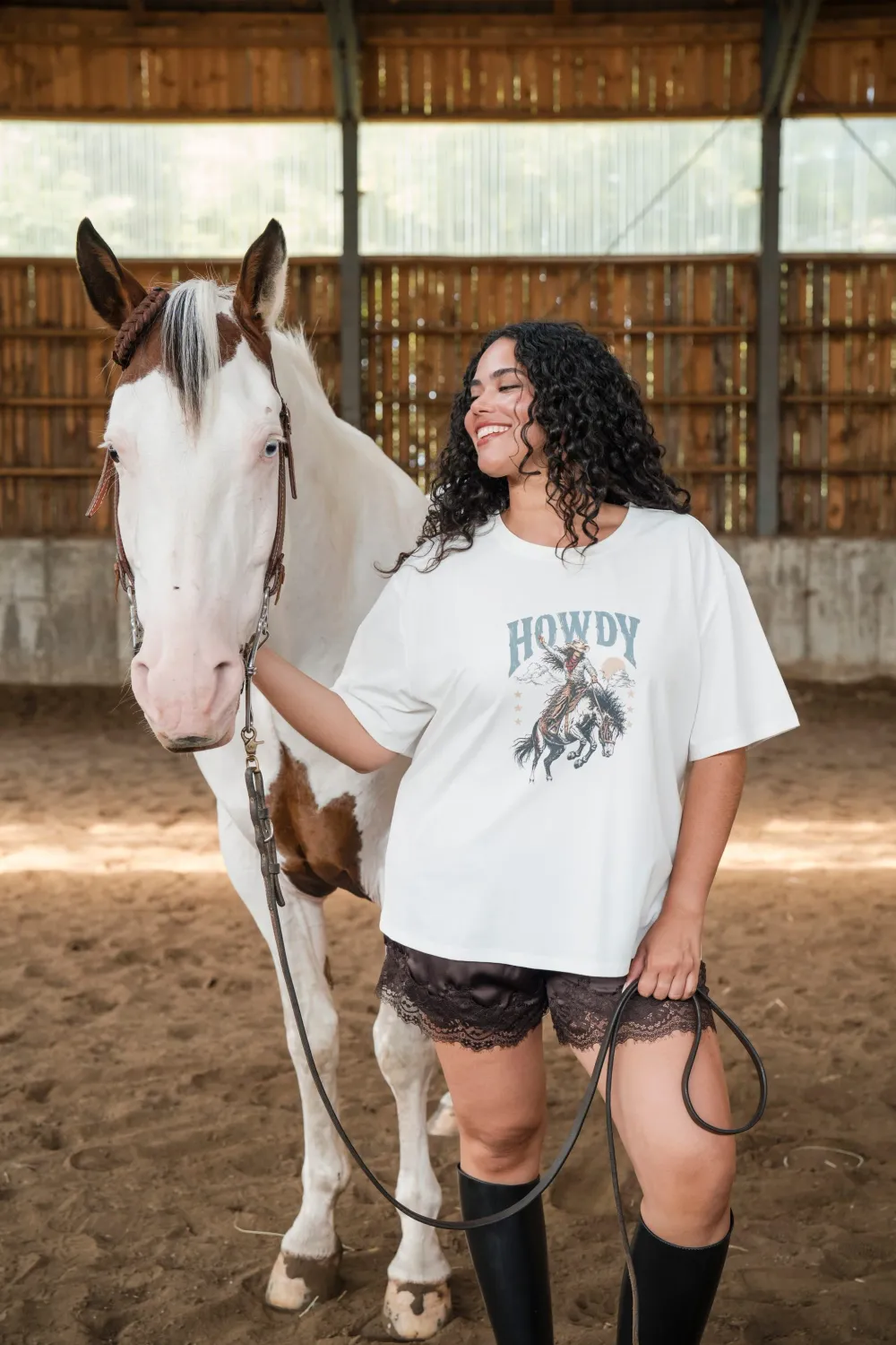 T-shirt oversize - howdy 4569