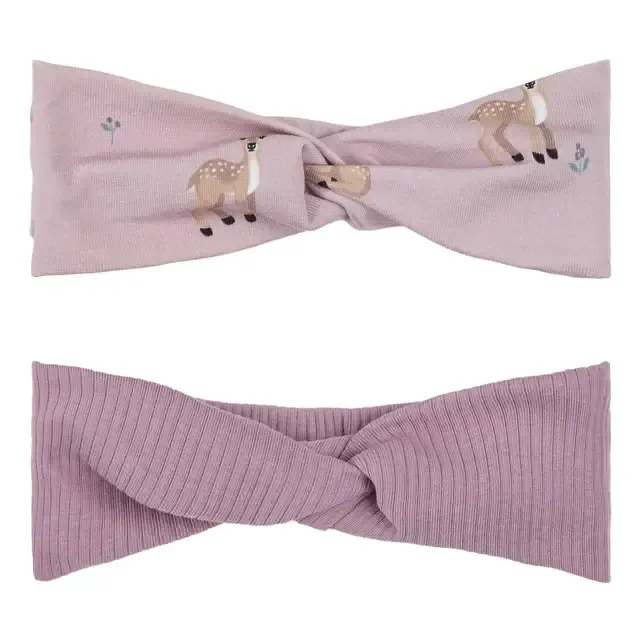 Bandeau bambi mauve A15B