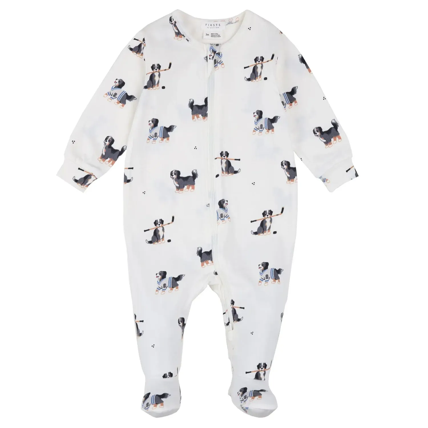Pyjama blanc bouvier P13B