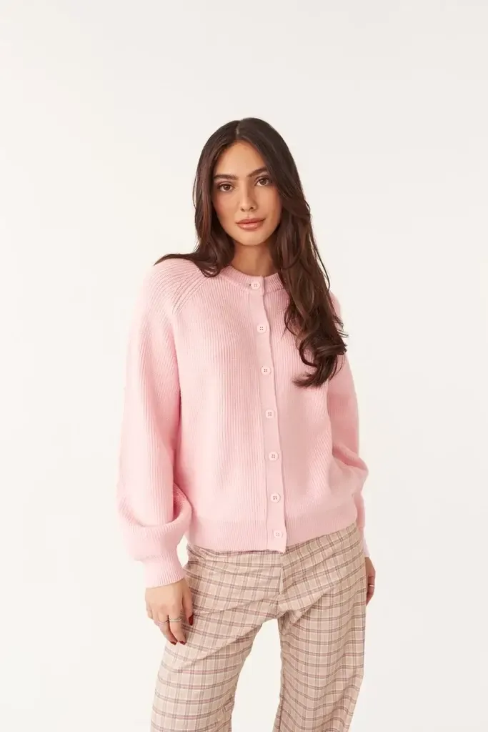 Cardigan rose -Alina