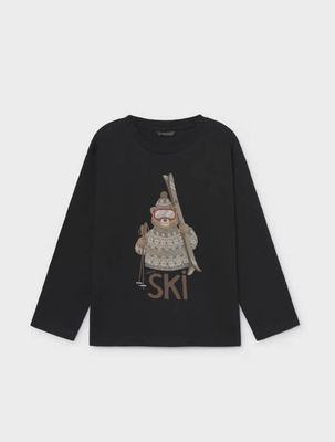 Chandail ours en ski- 4024