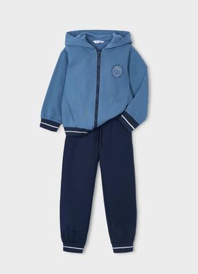 Ensemble jogging et veste bleu- 4804