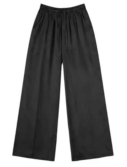 Pantalon satin noir 2925