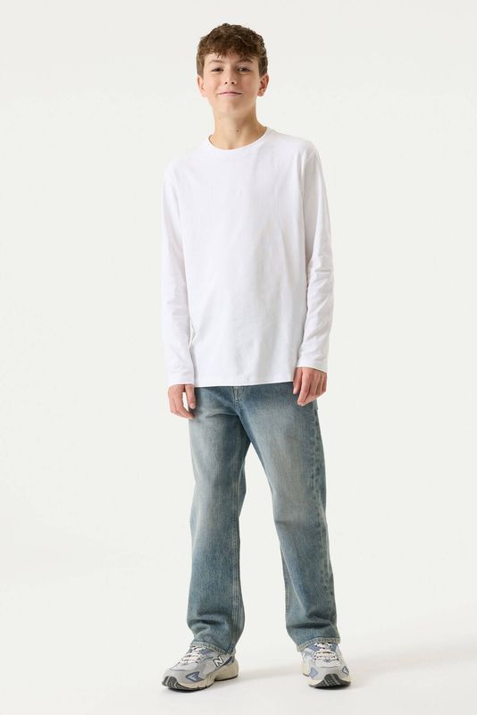 Jeans Coupe droite pâle -4037