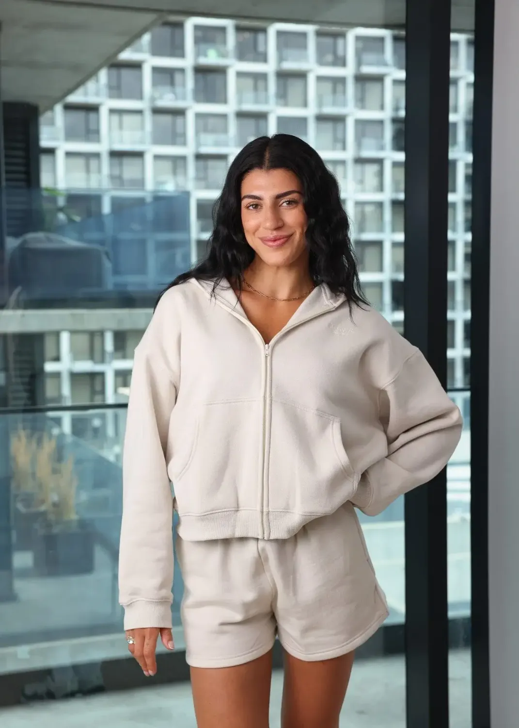Veste vanille à la crème