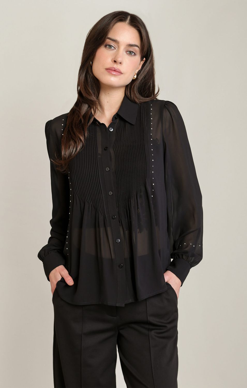 Blouse noire 3726