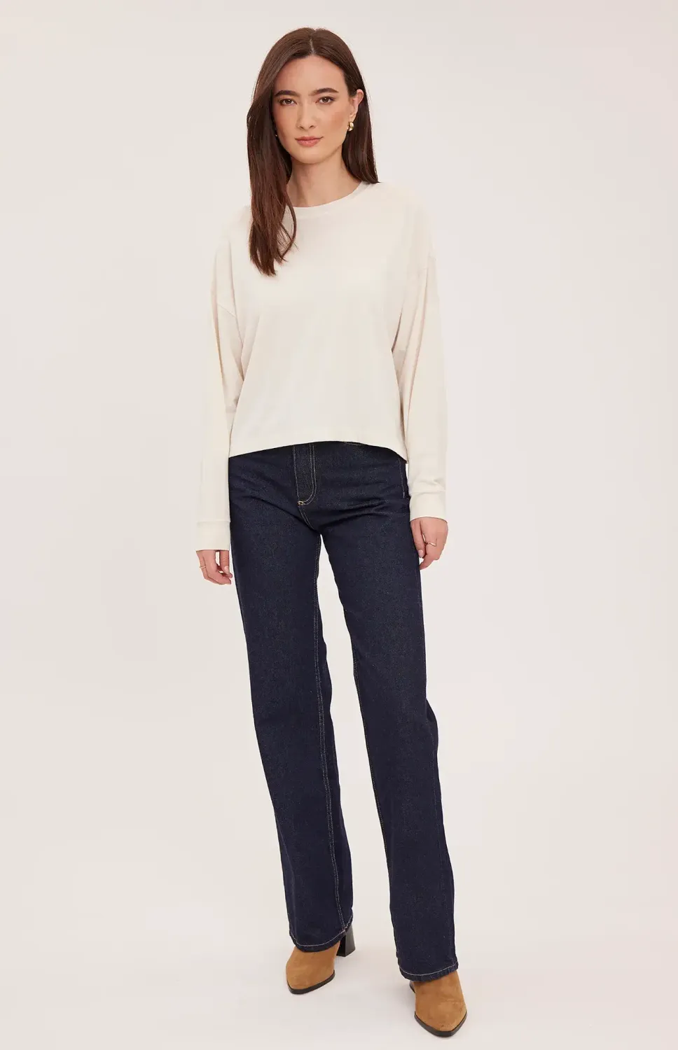 Chandail ample crème 1186