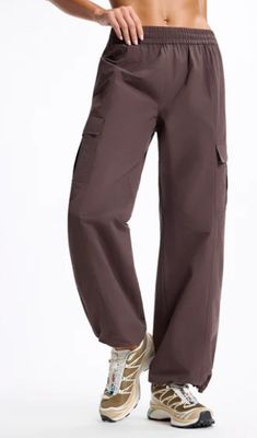 Pantalon cargo brun 938