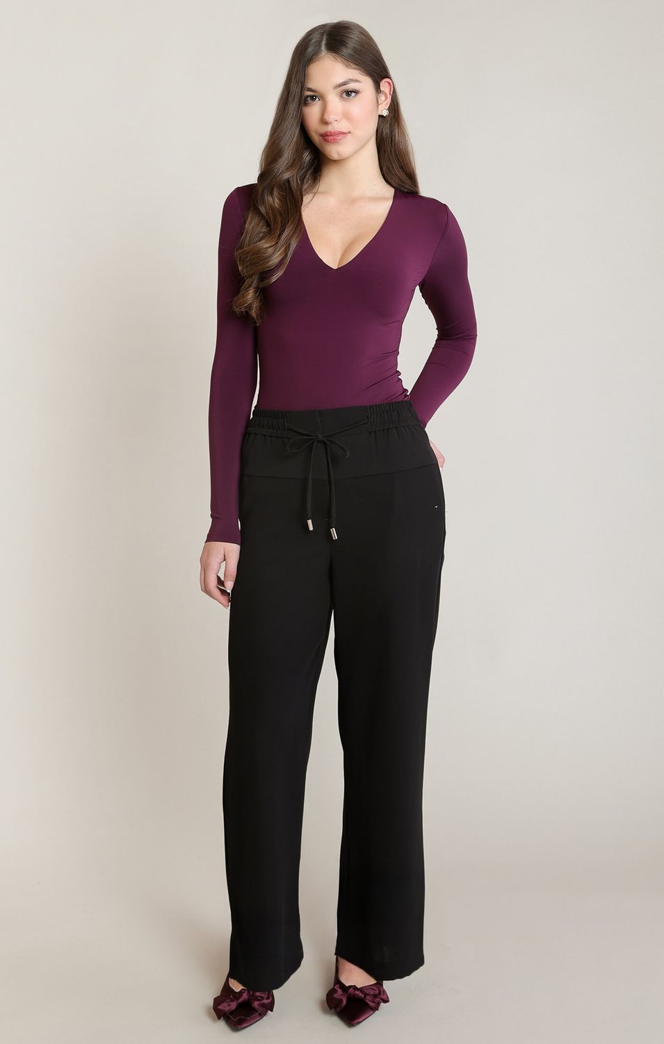 Pantalon propre noir 2708