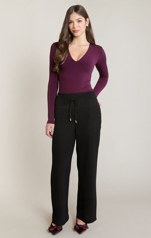 Pantalon propre noir 2708