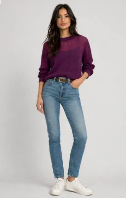Pull en laine mohair 7055