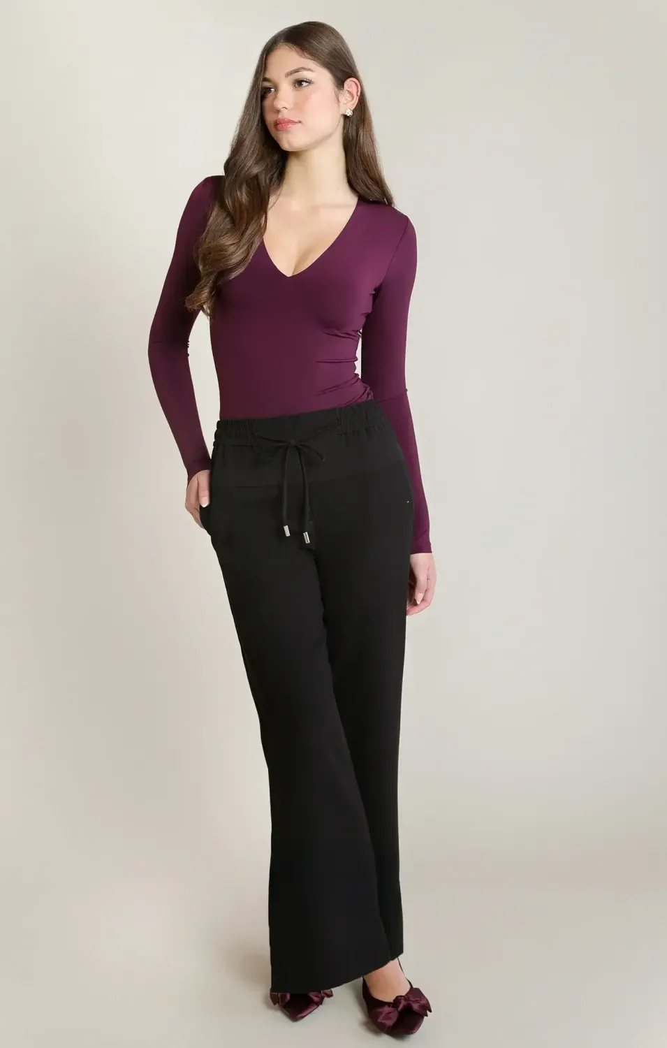 Bodysuit V-neck 2350