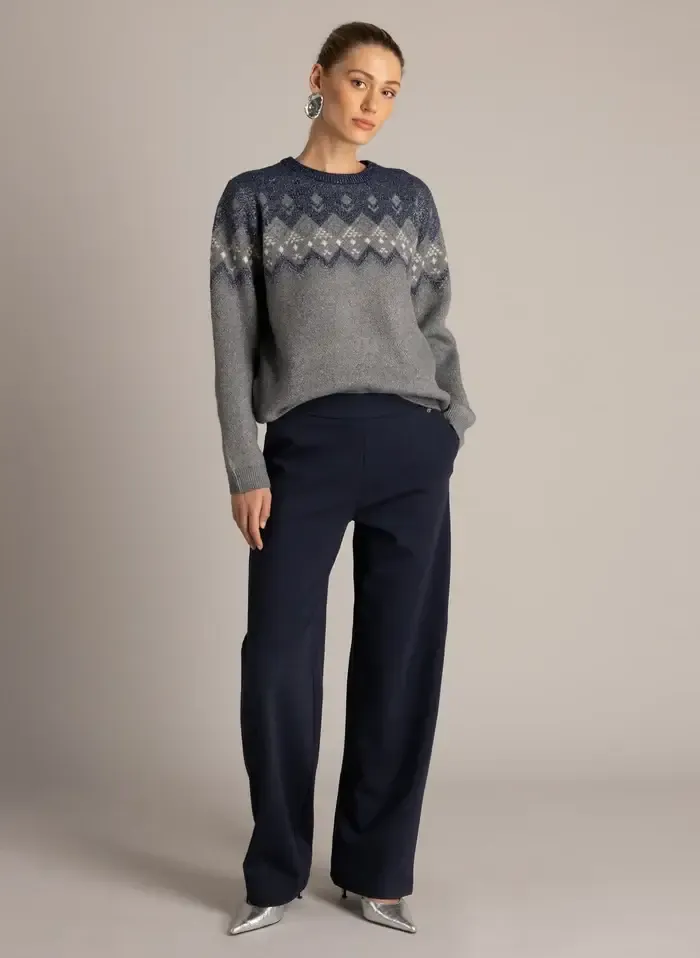 Pull à fil argent-Ulinda