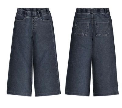 Pantalon long knit denim 4501