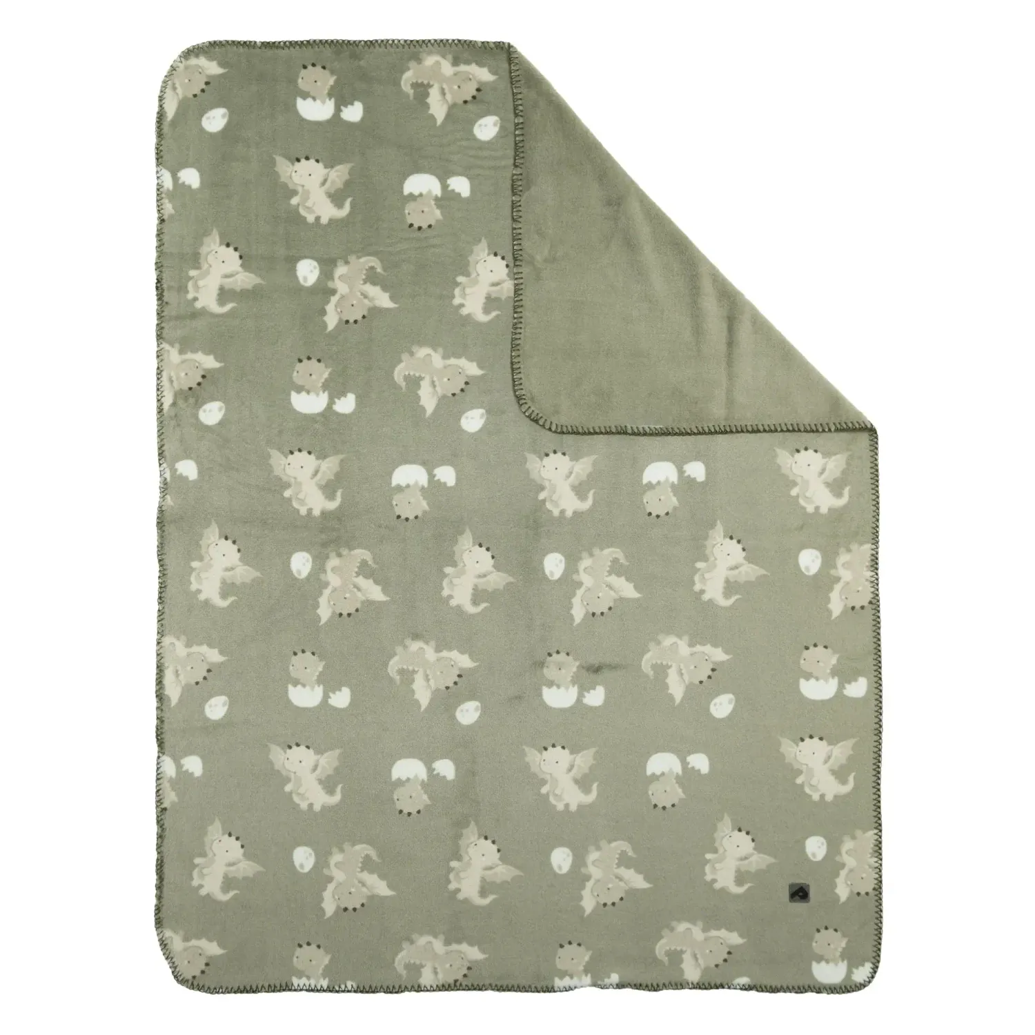 Couverture en peluche - mini dragon