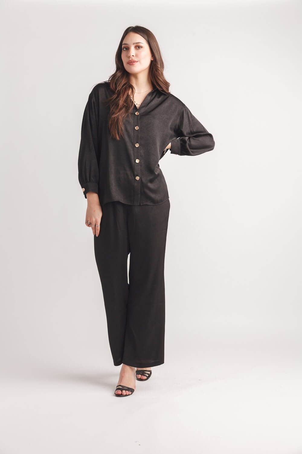 Blouse en satin 1005