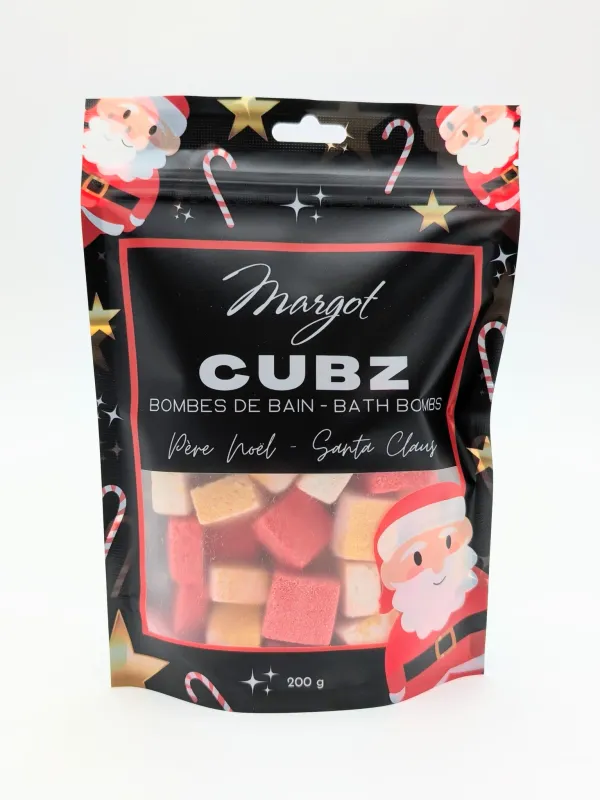 CUBZ Père Noël blanc et rouge