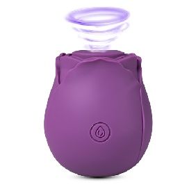 Silicone Rose Sucking Vibrator