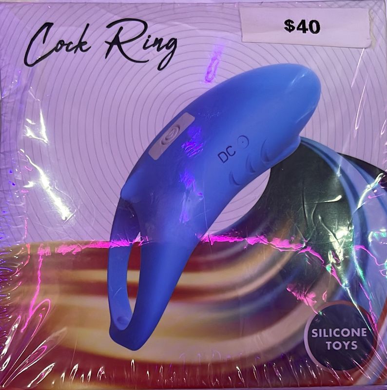 Shark Cock Ring w/Remote