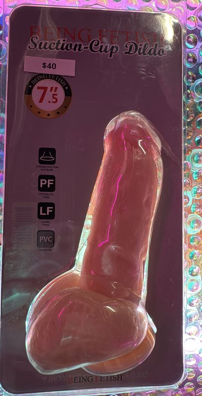 Suction Cup Dildo 7.5
