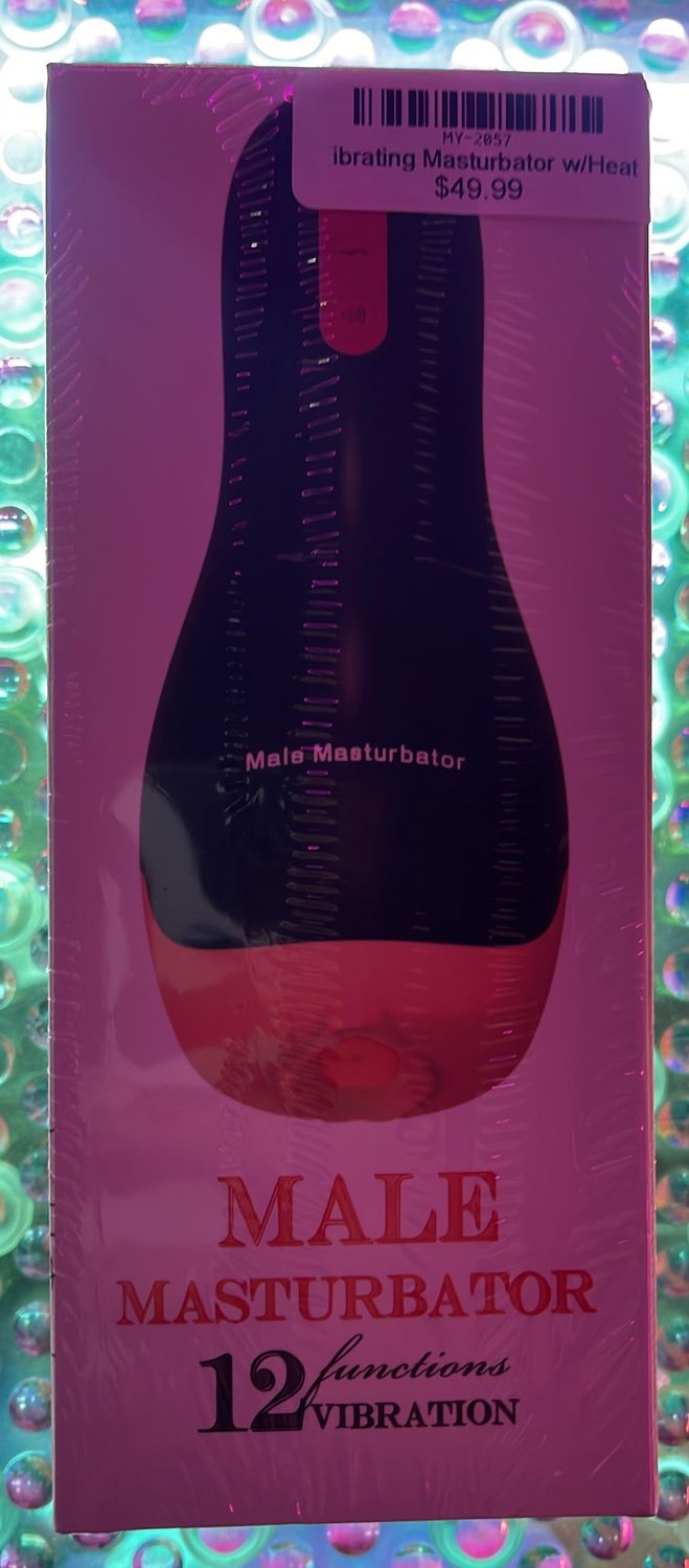 Vibrating Masturbator w/Heat