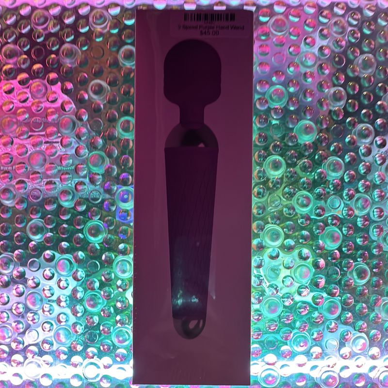 10 Speed Purple Hand Wand