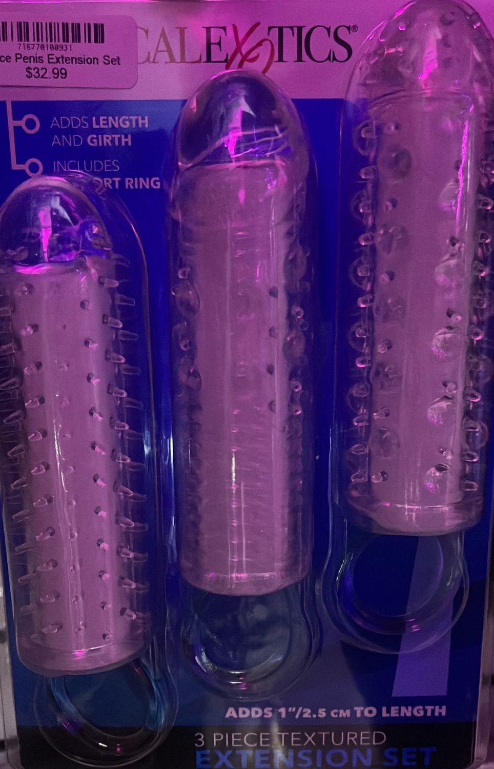 3-Piece Penis Extension Set