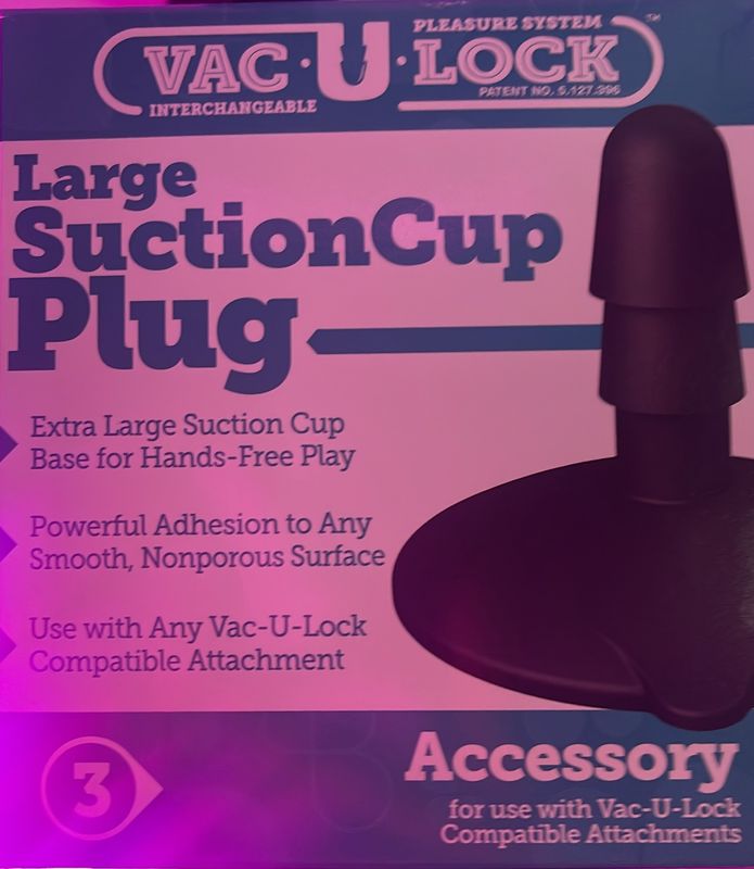 Suction Cup Plug &quot;Large&quot;