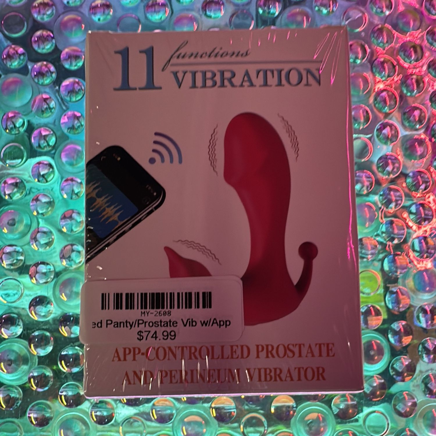Red Panty/Prostate Vib w/App