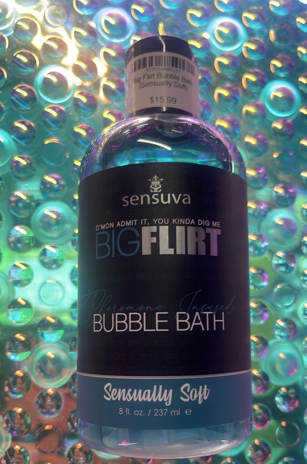 Big Flirt Bubble Bath w/Pheromone &quot;Sensually Soft&quot; 8oz