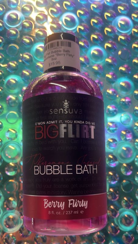Big Flirt Bubble Bath w/Pheromone &quot;Berry Flirty&quot; 8oz