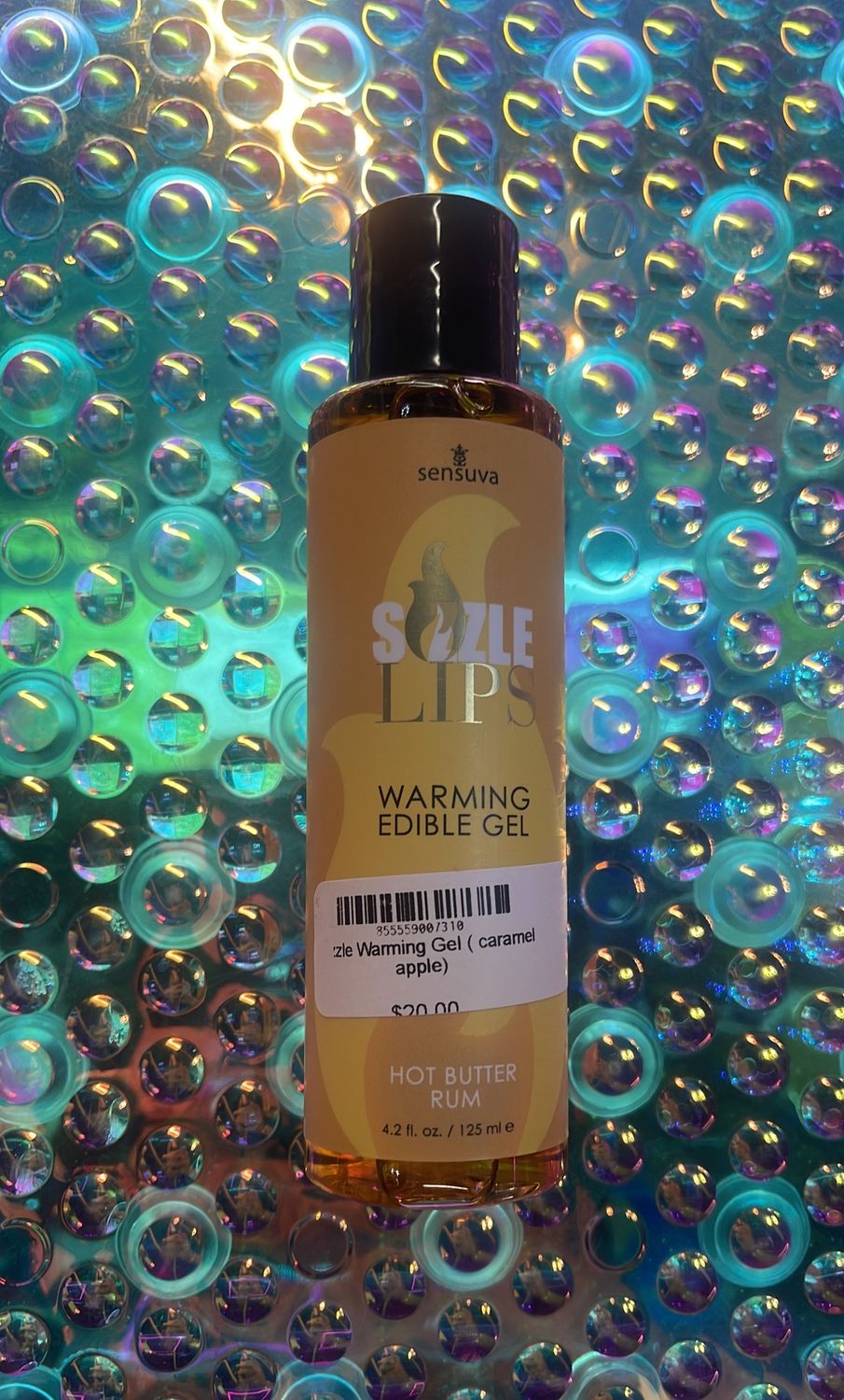 Sizzle Warming Gel &quot;Butter Rum&quot; 4oz