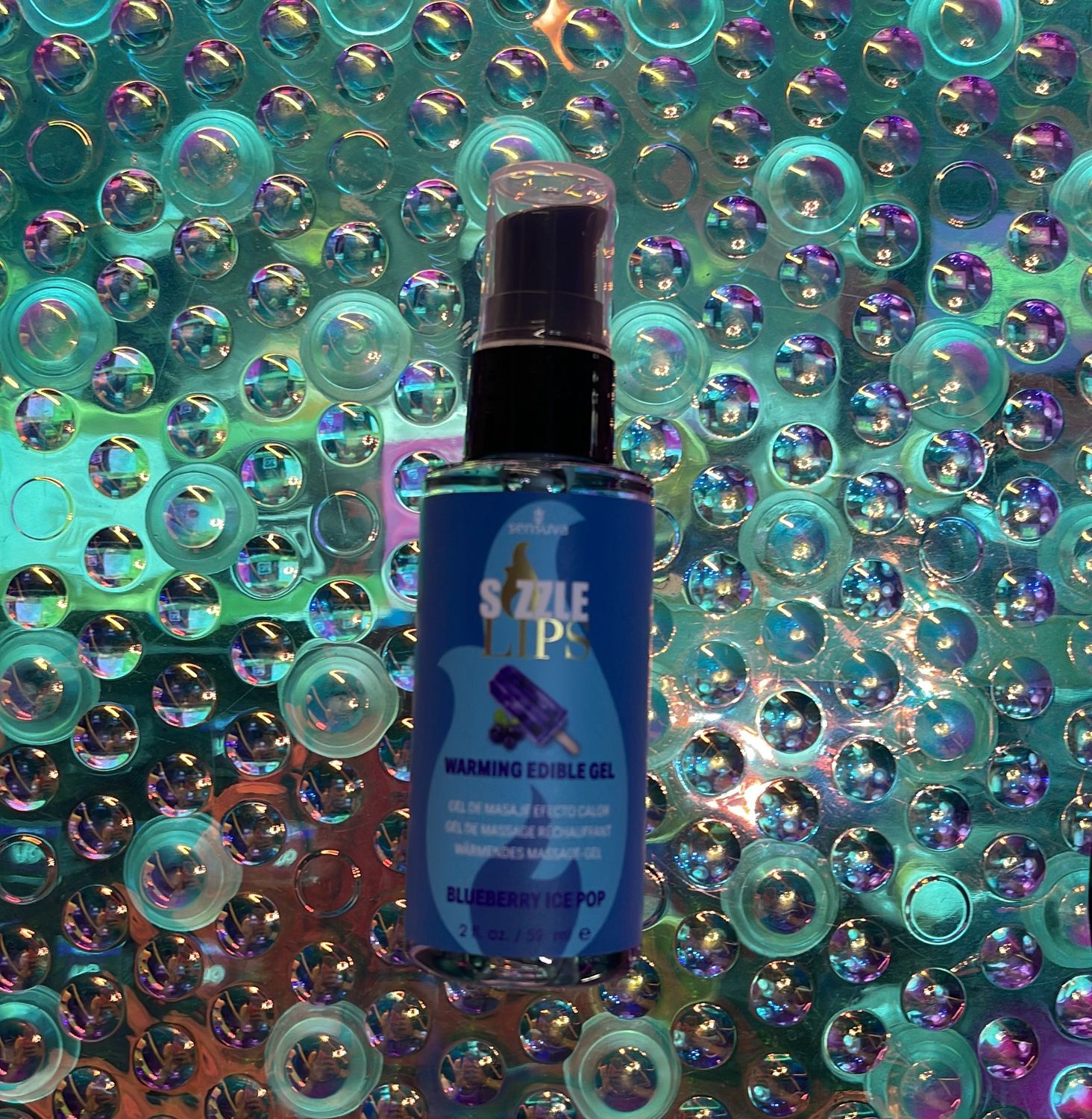 Sizzle Lips Blueberry Ice Pop 2oz