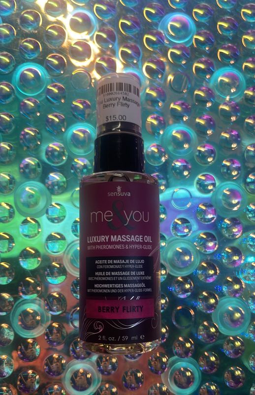 Me &amp; You Luxury Massage Oil Berry Flirty