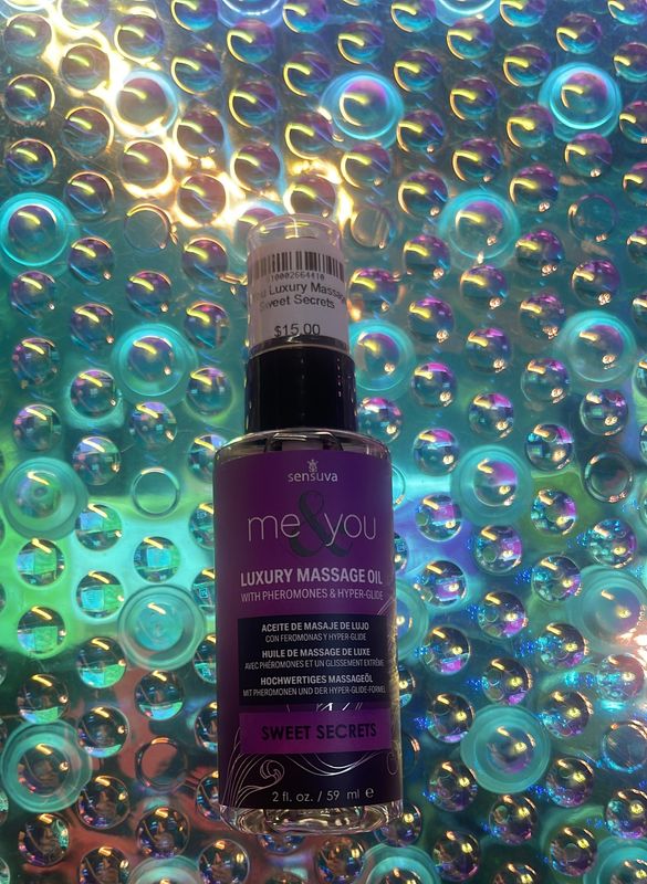 Me &amp; You Luxury Massage Oil Sweet Secrets