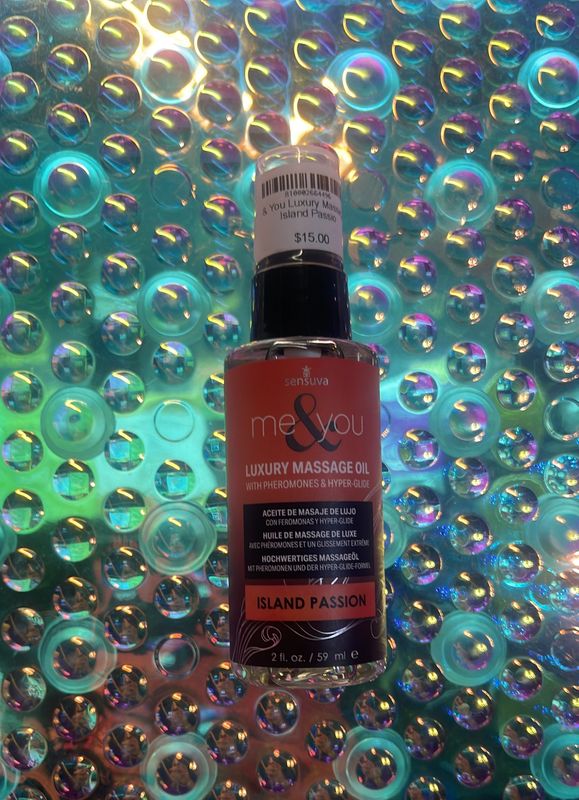 Me &amp; You Luxury Massage Oil Island Passion