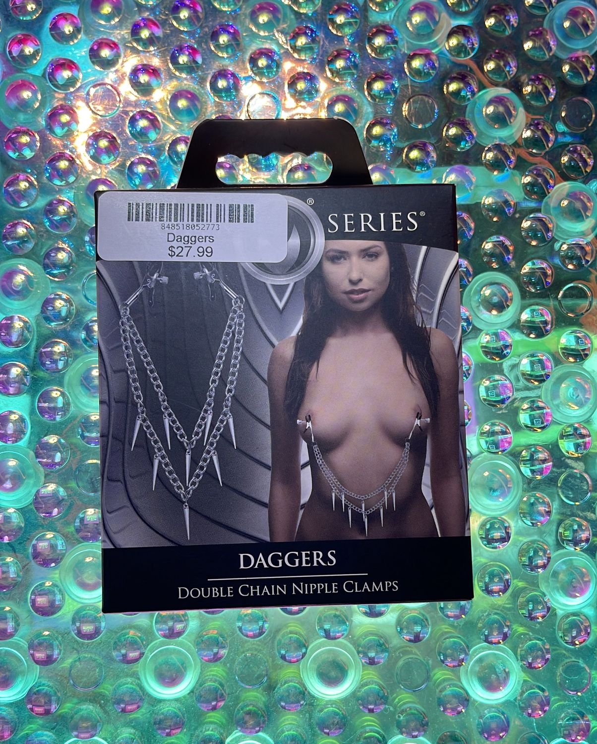Daggers Double Chain Nipple Clamps