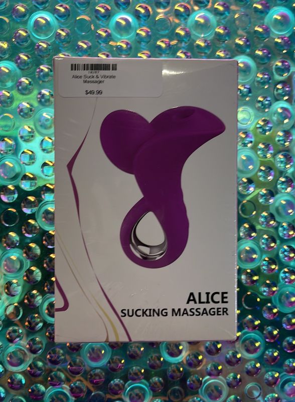 Alice Suck &amp; Vibrate Massager