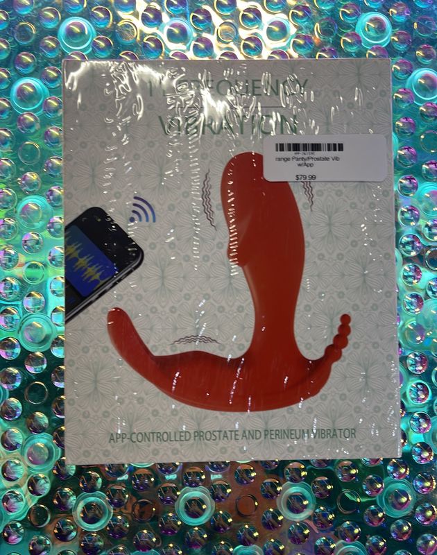 Orange Panty/Prostate Vib w/App