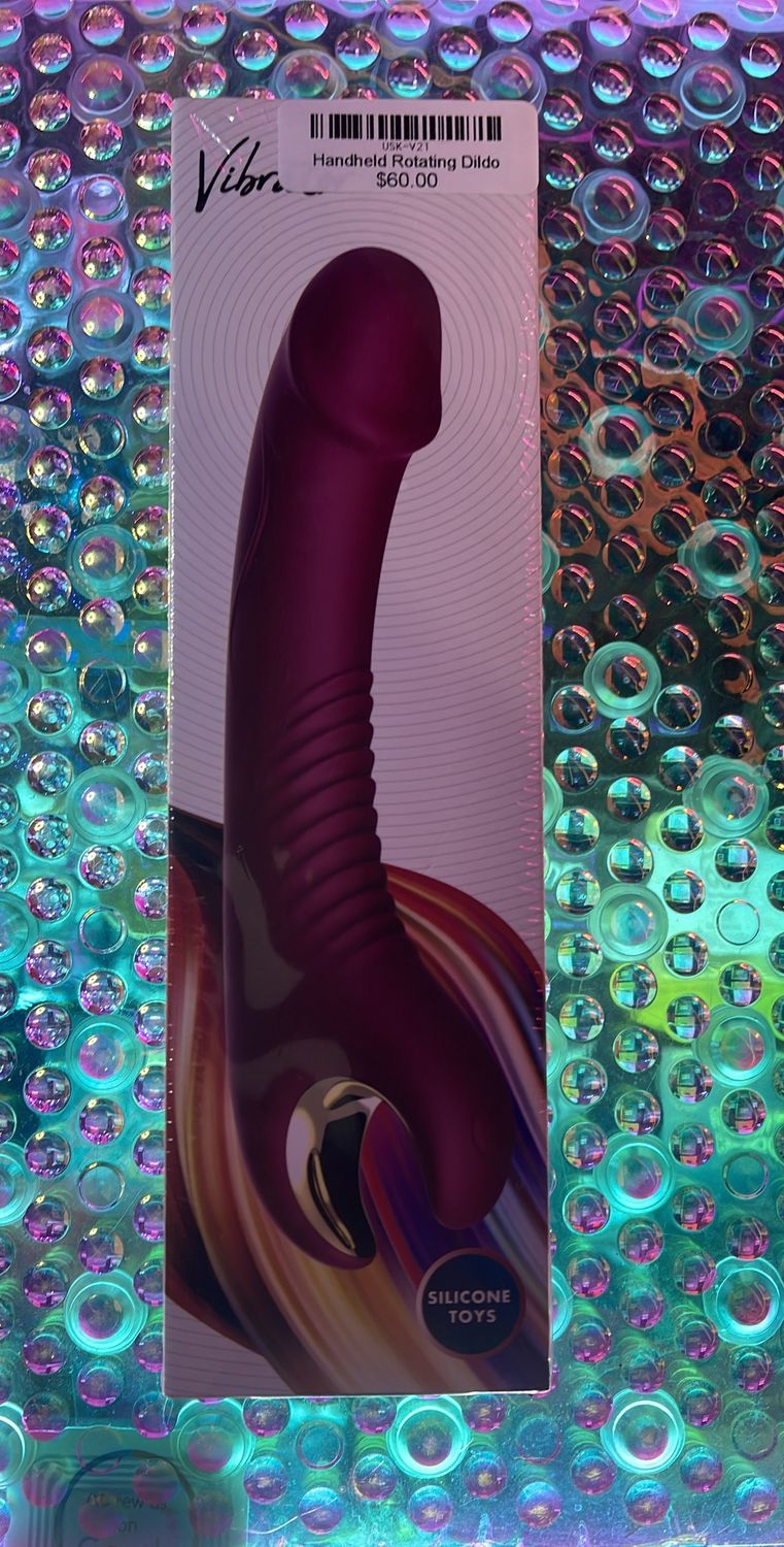 Handheld Rotating Dildo