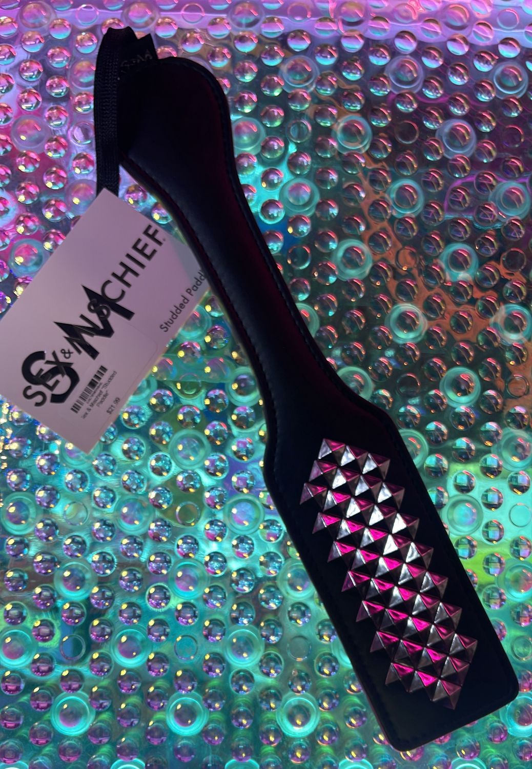 Sex &amp; Mischief &quot;Studded Paddle&quot;