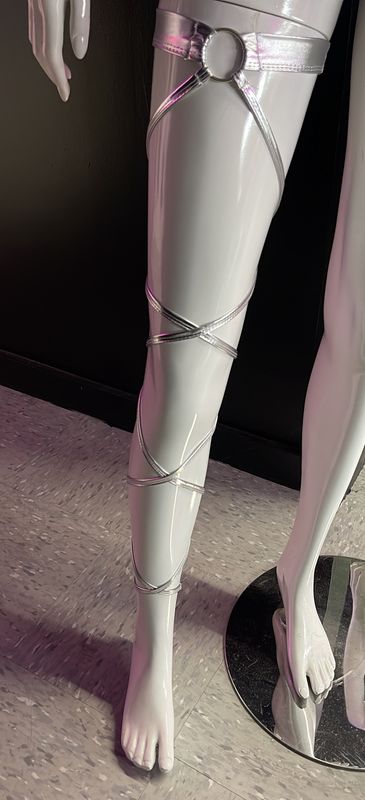 Leg Wraps &quot;Silver&quot;