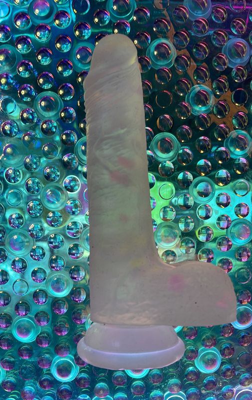 Glitter &amp; Glow Manual Dildo