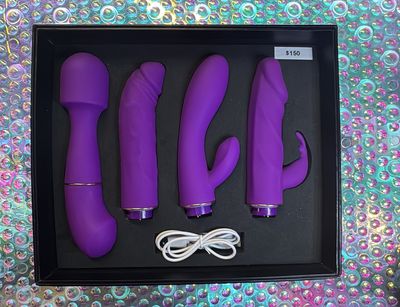 4 Piece Vibrator Set
