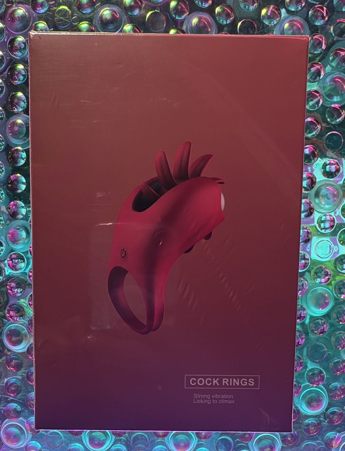 Licking &amp; Vibrating Cockring
