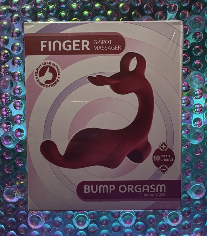 10 Speed Finger G Spot &amp; Clit  Massager