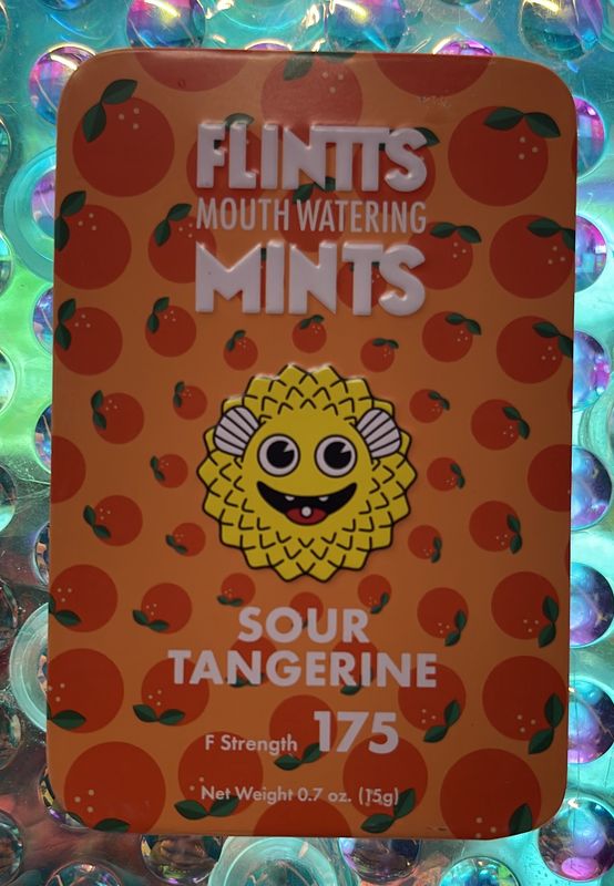 Sour Tangerine Flintts Mints 175mg