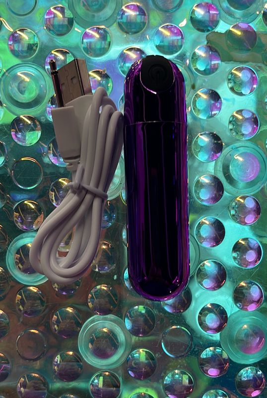 Mini Purple Bullet "Hard Plastic"